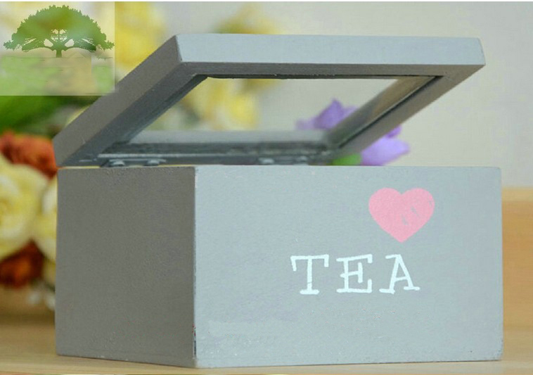 Wooden tea box