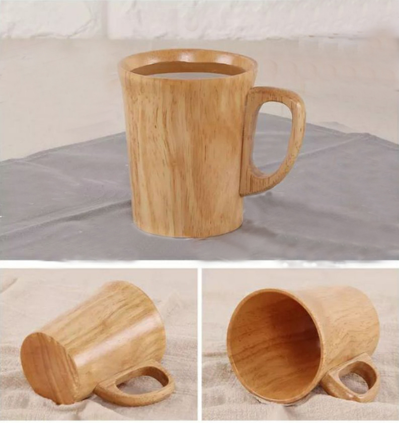 Eco-friendly bamboo coffee cup